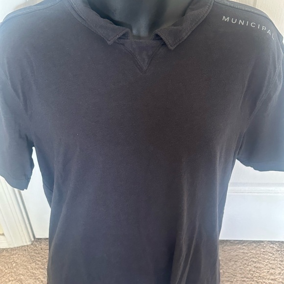 munici Other - Men's Black Shirt used Municipal sz L polo